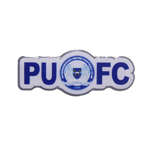 PUFC Pin Badge Silver Trim