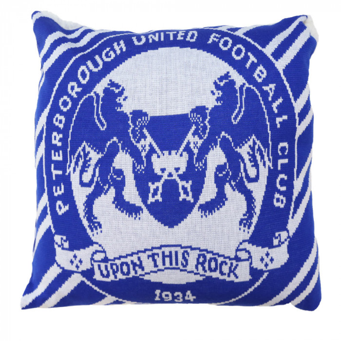 Plush Knitted Cushion