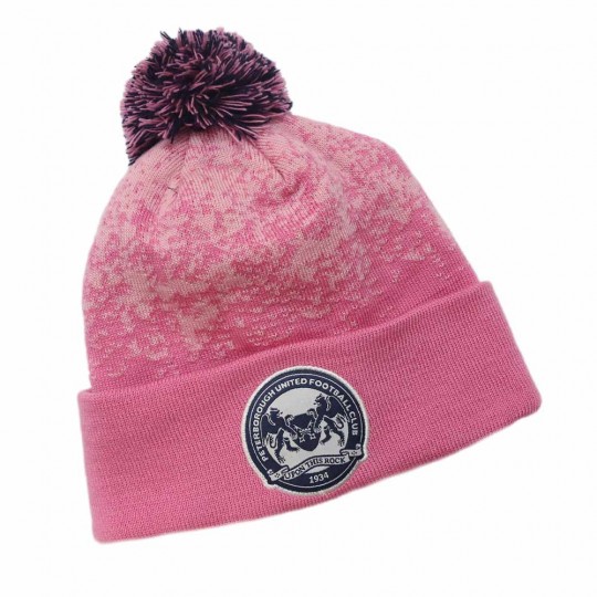 Pink Scatter Bobble Hat