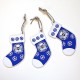 Stocking Tree Decorations 3 Pack