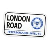 London Road Wooden Magnet