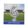 Balloon Age 6 Birthday Card