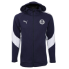 PUMA Junior Travel Hoodie 25/26 - Navy/White