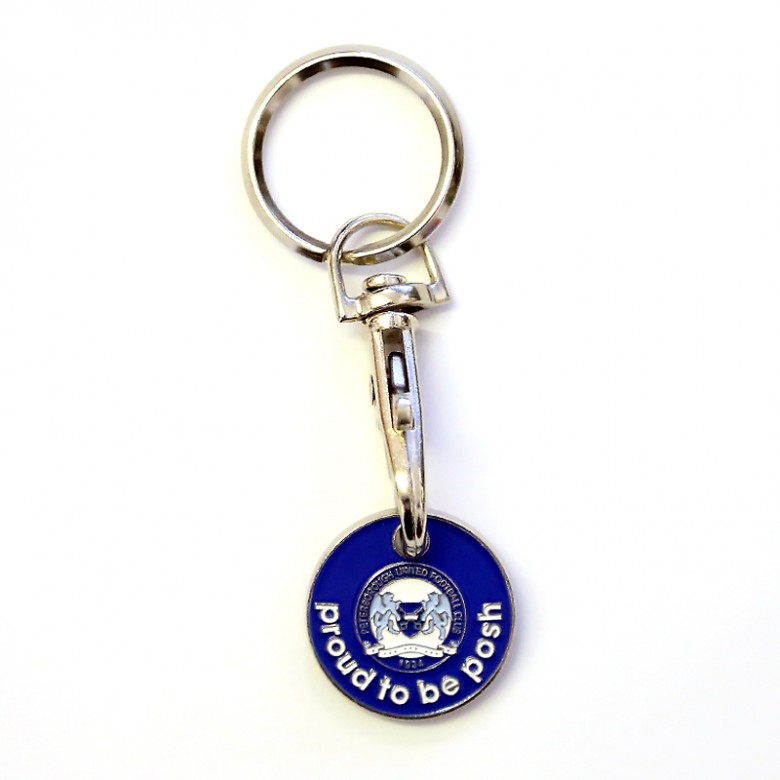 Proud to be Posh Trolley Keyring