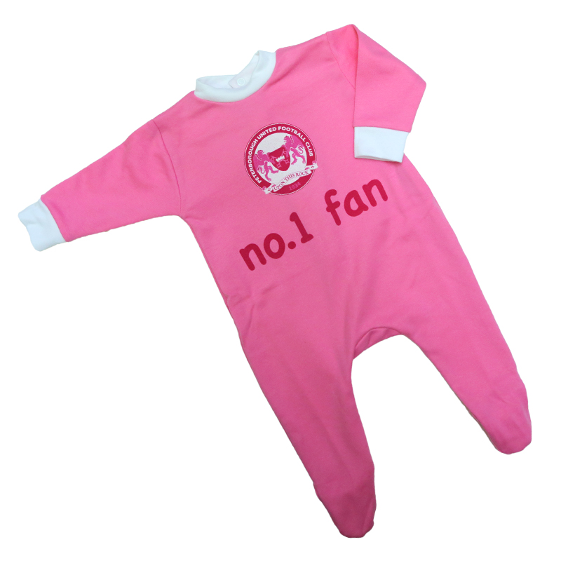 Pink Crest Babygrow