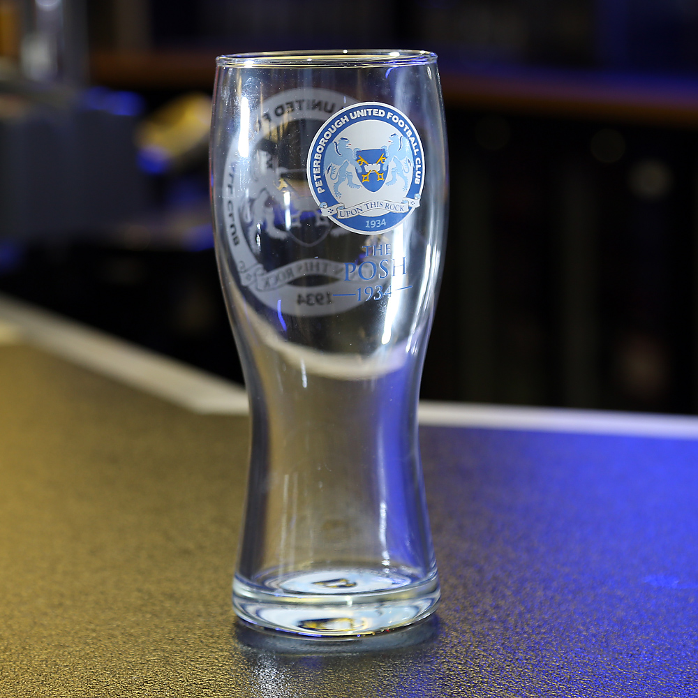 The Posh Pint Glass