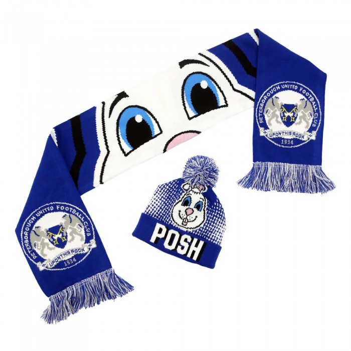 Junior Peter Burrow Hat & Scarf Set 