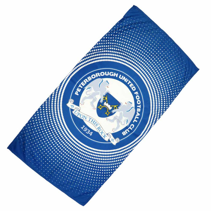 White Spot Posh Beach Towel