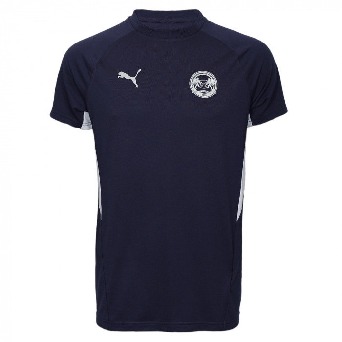 PUMA Adult Travel Tee 25/26+ - Navy/White