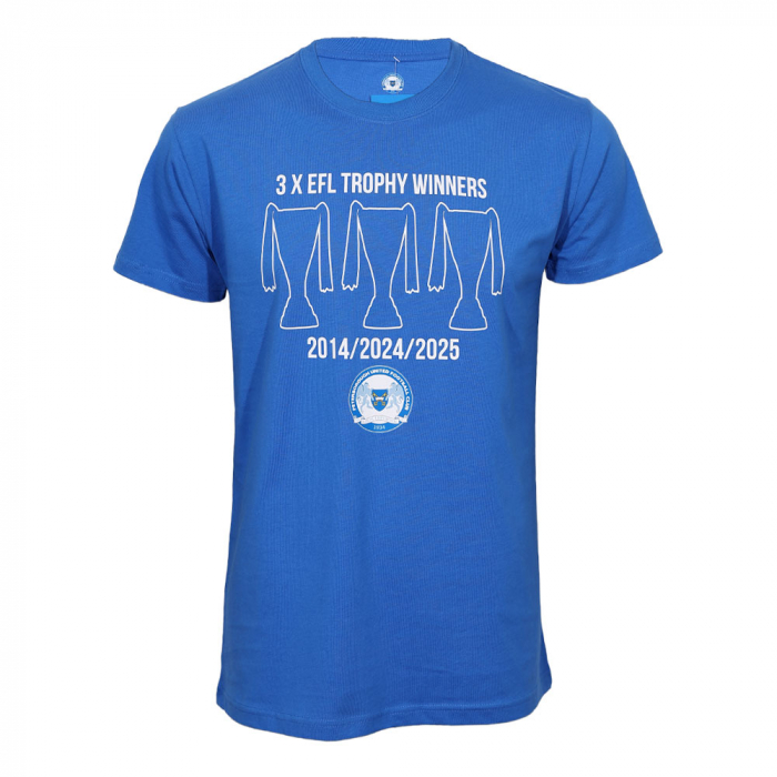 3 Times EFL Trophy Winners Tshirt